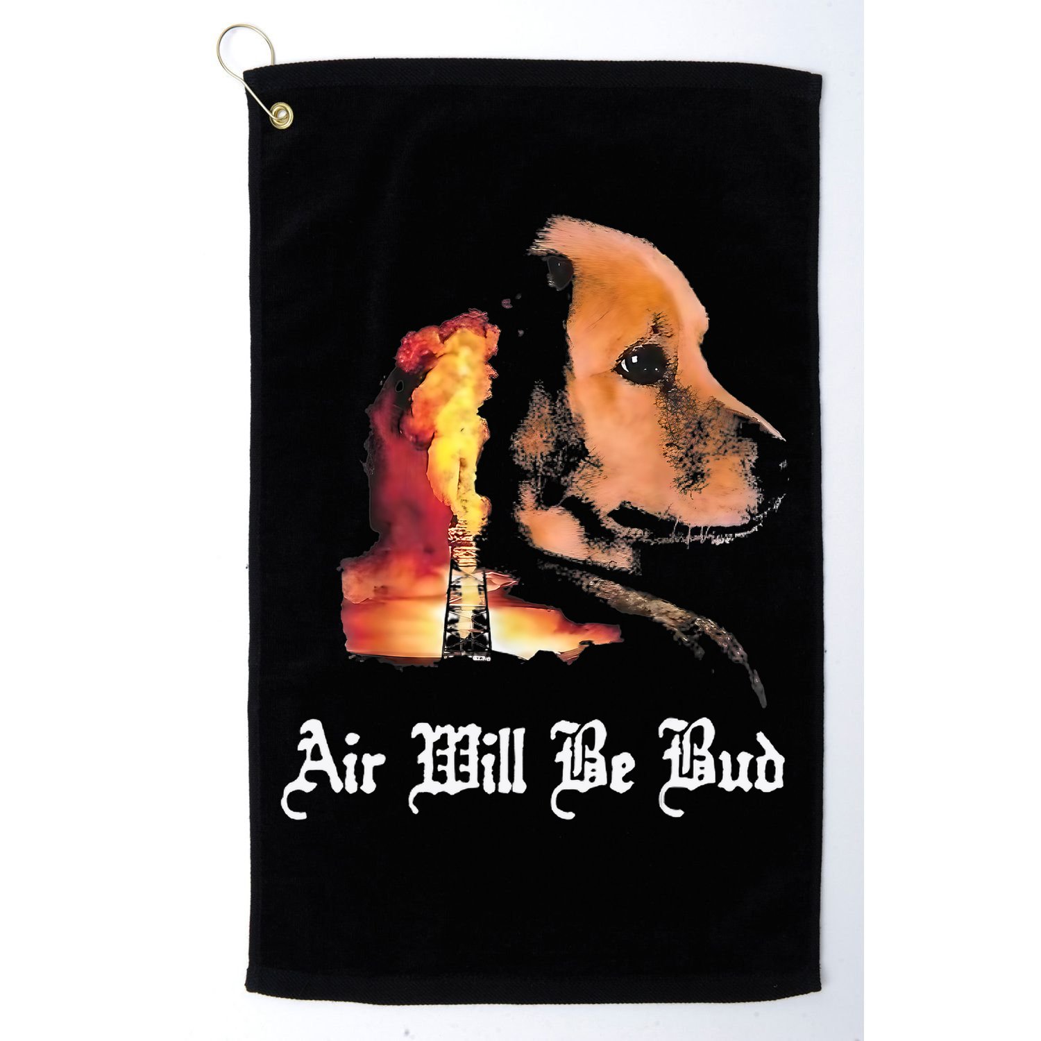 Air Will Be Bud  Golf Towel