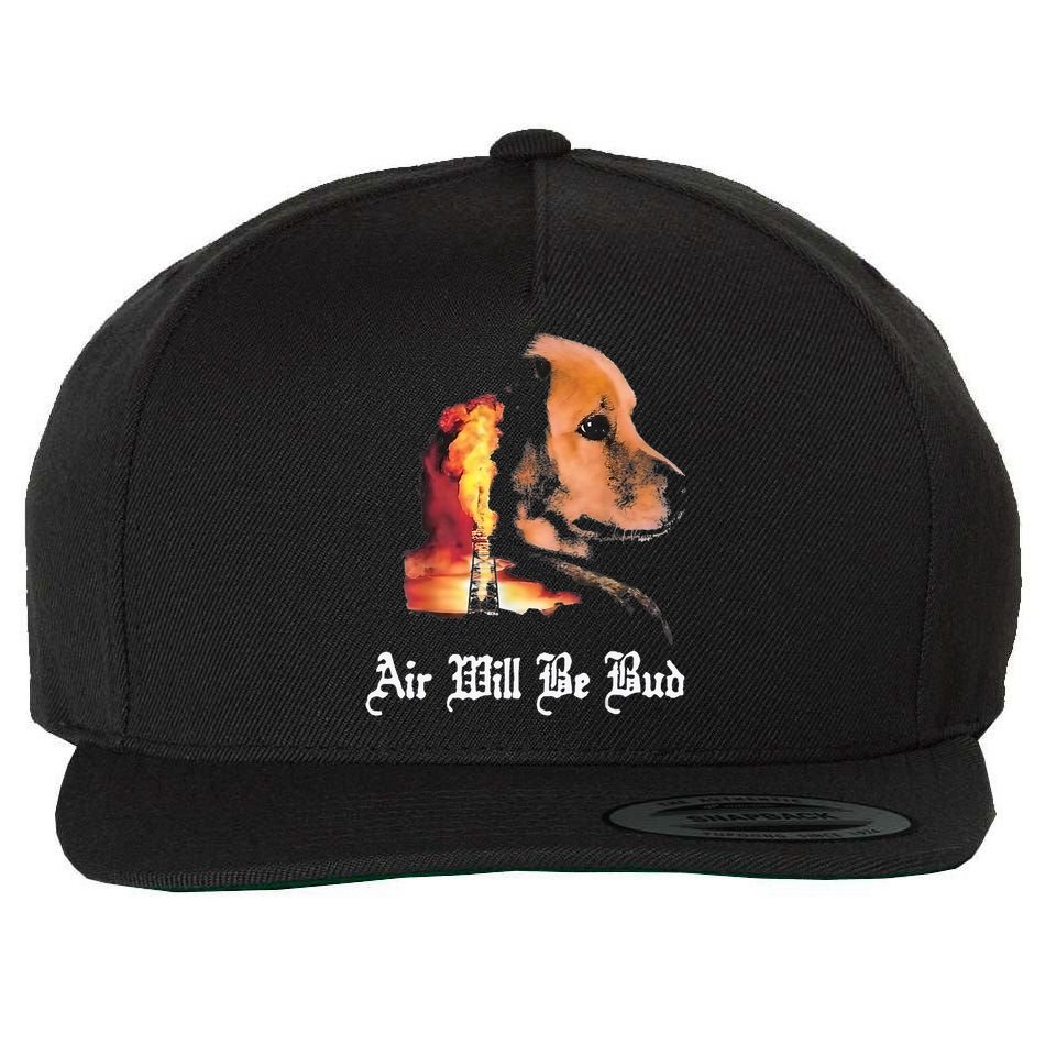 Air Will Be Bud  Wool Snapback Cap