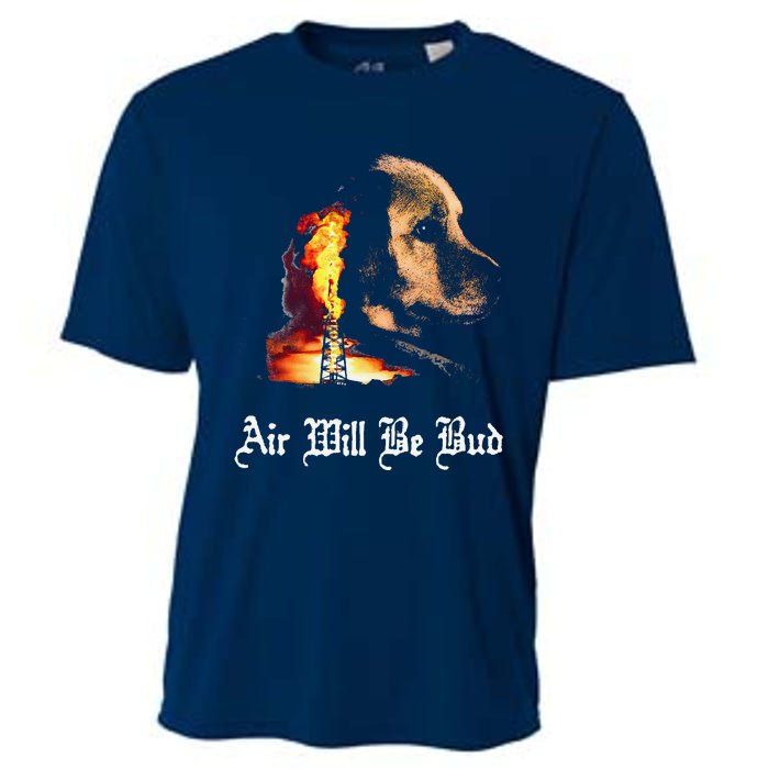 Air Will Be Blud Vintage Dog Air Will Be Blood Cooling Performance Crew T-Shirt