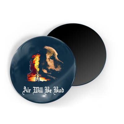 Air Will Be Blud Vintage Dog Air Will Be Blood Magnet