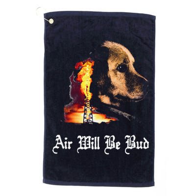 Air Will Be Blud Vintage Dog Air Will Be Blood Golf Towel