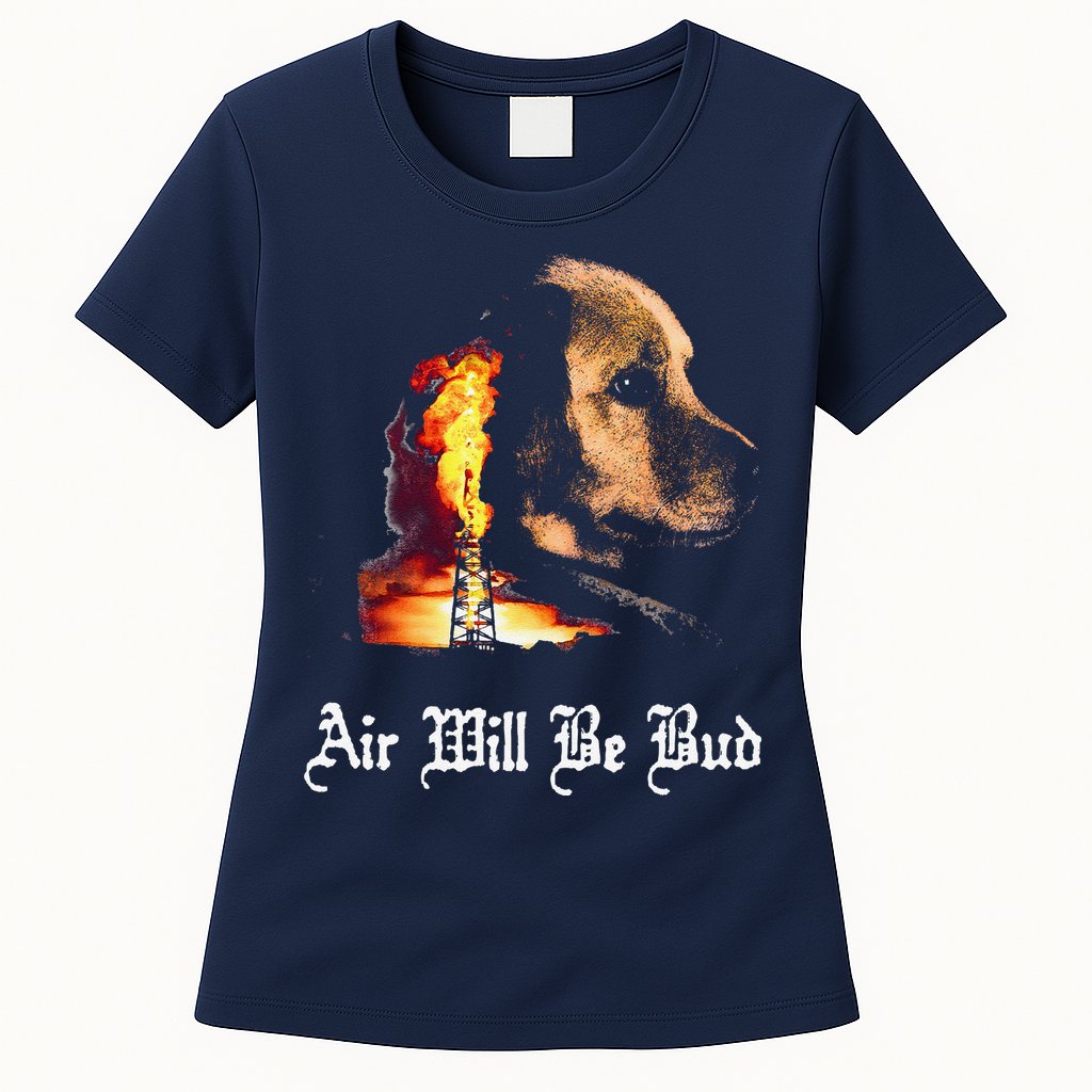 Air Will Be Blud Vintage Dog Air Will Be Blood Womens T-Shirt