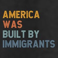 America Was Built By Immigrants Support Refugee Rights Cool Comfort Performance Bucket Hat