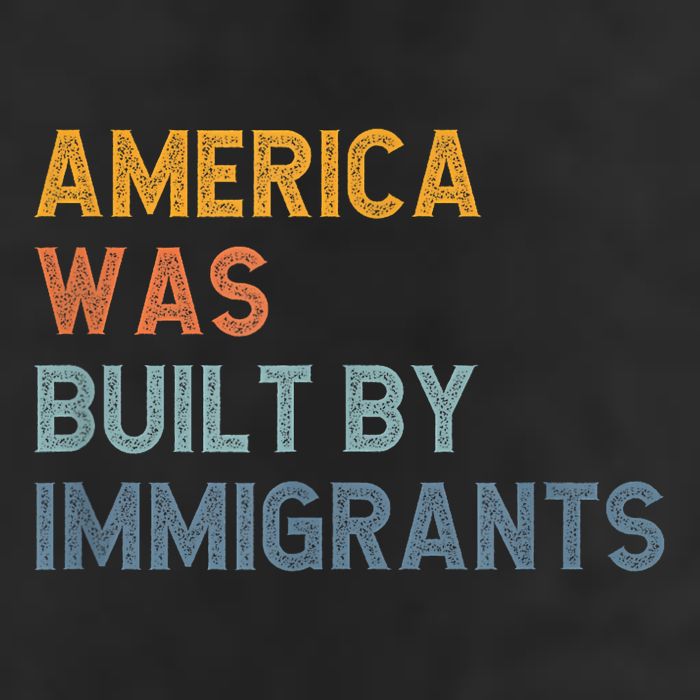 America Was Built By Immigrants Support Refugee Rights Cool Comfort Performance Bucket Hat
