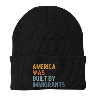 America Was Built By Immigrants Support Refugee Rights Beanie