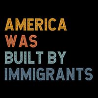 America Was Built By Immigrants Support Refugee Rights 16 in Basic Backpack