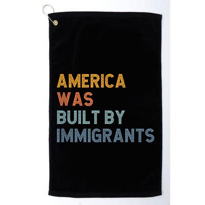 America Was Built By Immigrants Support Refugee Rights Golf Towel