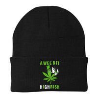 A Wee Bit Highrish Funny 420 Weed St Patricks Day Beanie