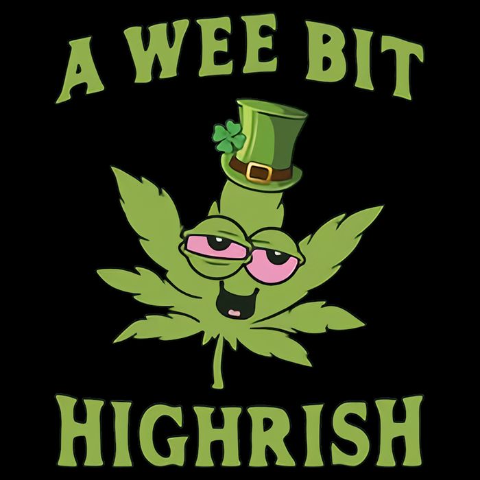 A Wee Bit Highrish Drawstring Bag