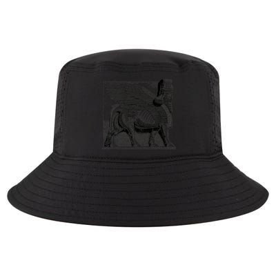 Assyrian Winged Bull Lamassu Iraq Iran Souvenir Cool Gift Cool Comfort Performance Bucket Hat