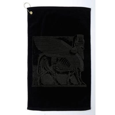 Assyrian Winged Bull Lamassu Iraq Iran Souvenir Cool Gift Golf Towel