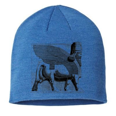 Assyrian Winged Bull Lamassu Iraq Iran Souvenir Cool Gift Sustainable Beanie