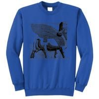 Assyrian Winged Bull Lamassu Iraq Iran Souvenir Gift Sweatshirt