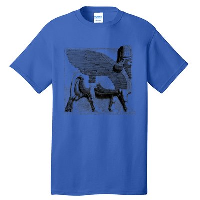 Assyrian Winged Bull Lamassu Iraq Iran Souvenir Gift Tall T-Shirt