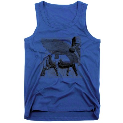 Assyrian Winged Bull Lamassu Iraq Iran Souvenir Gift Tank Top