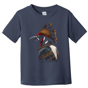 Acorn Woodpecker Bird American Indian Northwest Tribal Toddler T-Shirt