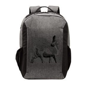 Assyrian Winged Bull Lamassu Iraq Iran Souvenir Gift Vector Backpack