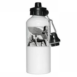 Assyrian Winged Bull Lamassu Iraq Iran Souvenir Gift Aluminum Water Bottle