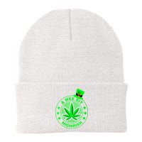 A Wee Bit Highrish Funny 420 Weed Marijuana St Patricks Day Vneck Beanie