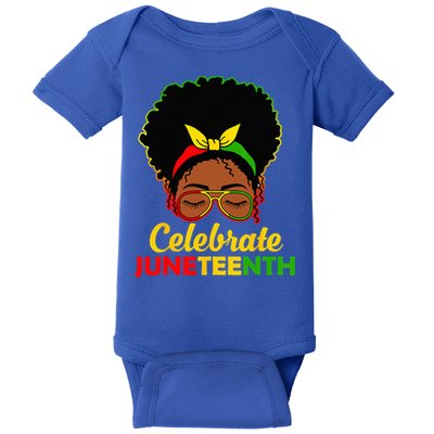 Afro Woman Black Queen African American Women Juneteenth Baby Bodysuit