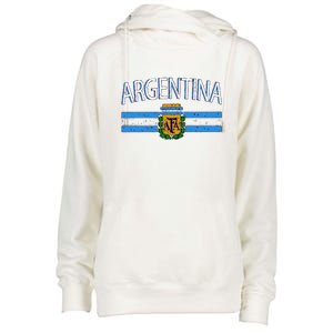 Argentina World Champion Football For Lover Gift Trending Womens Funnel Neck Pullover Hood