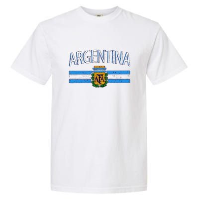 Argentina World Champion Football For Lover Gift Trending Garment-Dyed Heavyweight T-Shirt