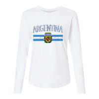 Argentina World Champion Football For Lover Gift Trending Womens Cotton Relaxed Long Sleeve T-Shirt