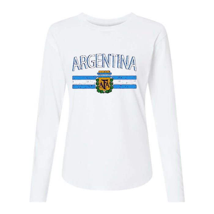 Argentina World Champion Football For Lover Gift Trending Womens Cotton Relaxed Long Sleeve T-Shirt