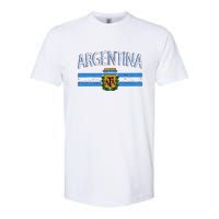 Argentina World Champion Football For Lover Gift Trending Softstyle CVC T-Shirt