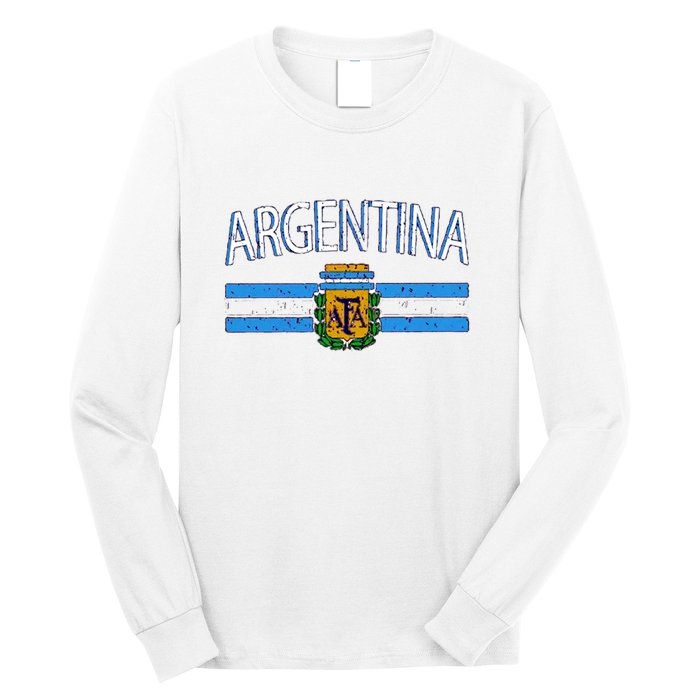 Argentina World Champion Football For Lover Gift Trending Long Sleeve Shirt