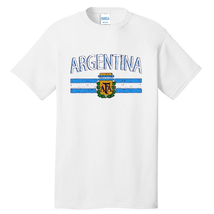 Argentina World Champion Football For Lover Gift Trending Tall T-Shirt