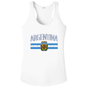 Argentina World Champion Football For Lover Gift Trending Ladies PosiCharge Competitor Racerback Tank