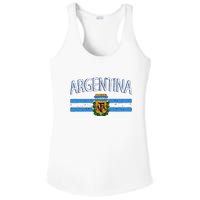 Argentina World Champion Football For Lover Gift Trending Ladies PosiCharge Competitor Racerback Tank