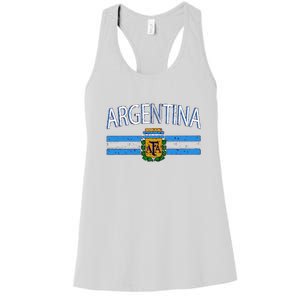 Argentina World Champion Football For Lover Gift Trending Women's Racerback Tank