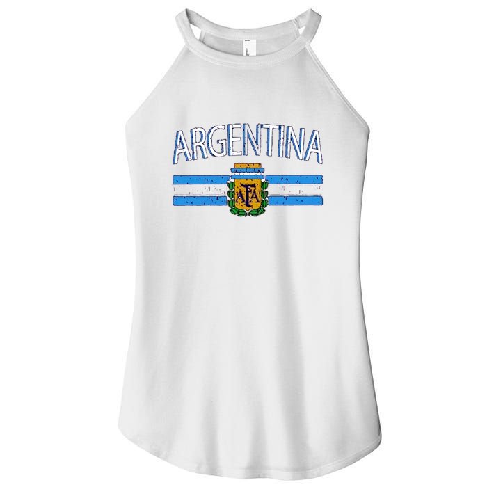 Argentina World Champion Football For Lover Gift Trending Women's Perfect Tri Rocker Tank