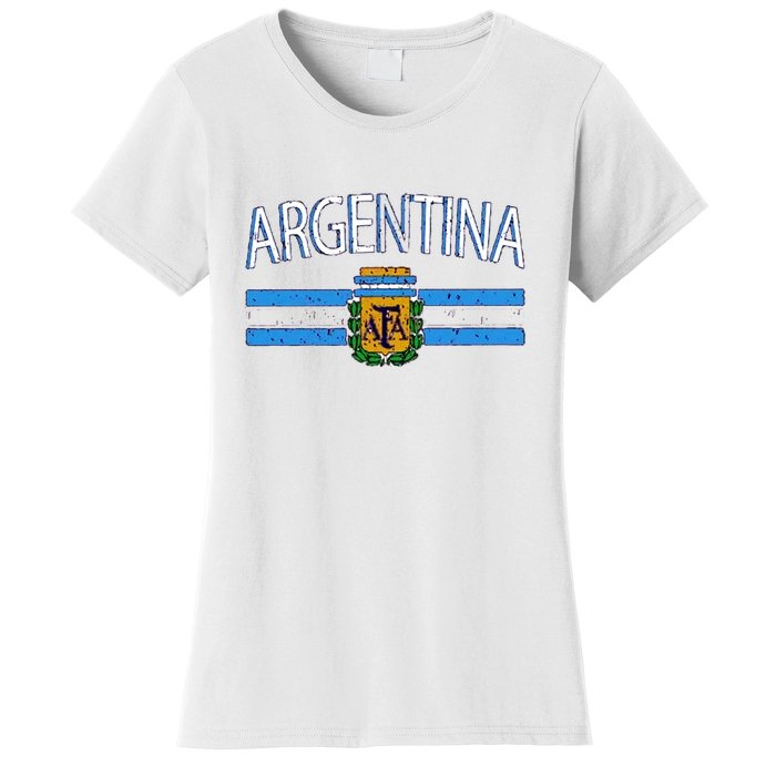 Argentina World Champion Football For Lover Gift Trending Women's T-Shirt