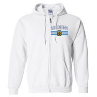 Argentina World Champion Football For Lover Gift Trending Full Zip Hoodie