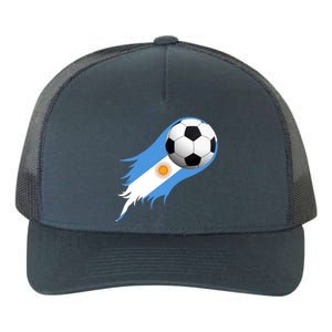 Argentina World Champion Football For Lover Gift Trending Yupoong Adult 5-Panel Trucker Hat