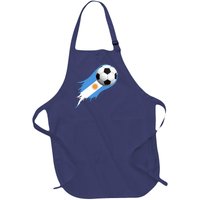 Argentina World Champion Football For Lover Gift Trending Full-Length Apron With Pockets