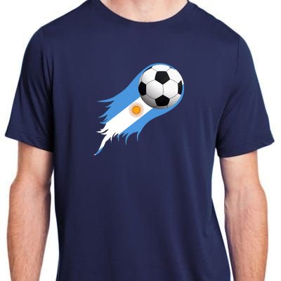 Argentina World Champion Football For Lover Gift Trending Adult ChromaSoft Performance T-Shirt