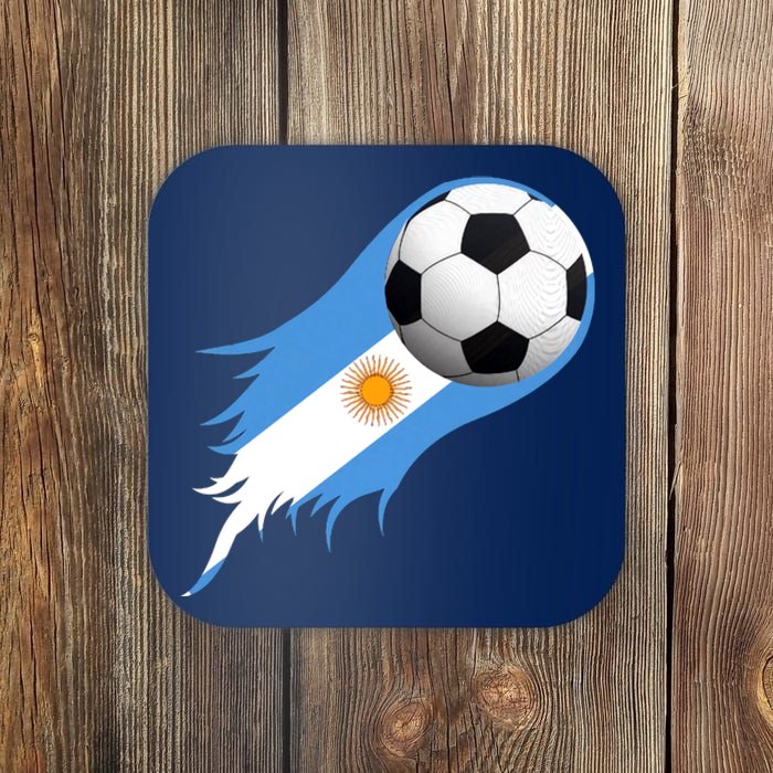 Argentina World Champion Football For Lover Gift Trending Coaster