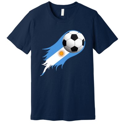 Argentina World Champion Football For Lover Gift Trending Premium T-Shirt