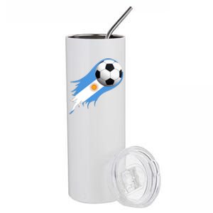 Argentina World Champion Football For Lover Gift Trending Stainless Steel Tumbler