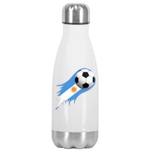 Argentina World Champion Football For Lover Gift Trending Stainless Steel Insulated Water Bottle