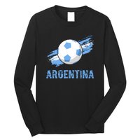 Argentina World Champion Football For Lover Gift Trending Long Sleeve Shirt