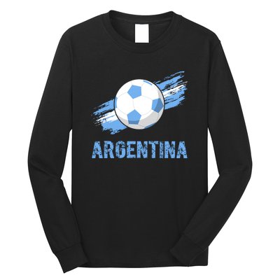 Argentina World Champion Football For Lover Gift Trending Long Sleeve Shirt