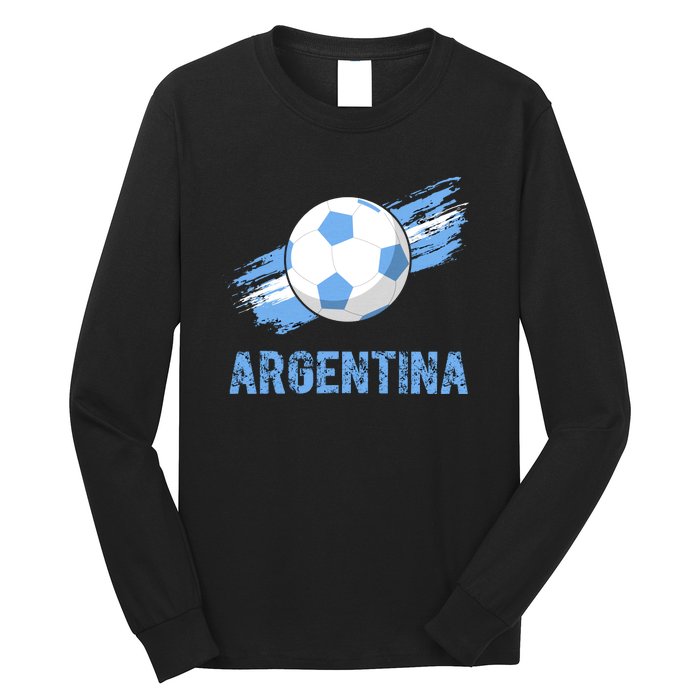 Argentina World Champion Football For Lover Gift Trending Long Sleeve Shirt