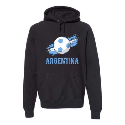 Argentina World Champion Football For Lover Gift Trending Premium Hoodie