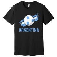 Argentina World Champion Football For Lover Gift Trending Premium T-Shirt