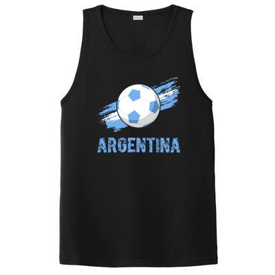 Argentina World Champion Football For Lover Gift Trending PosiCharge Competitor Tank